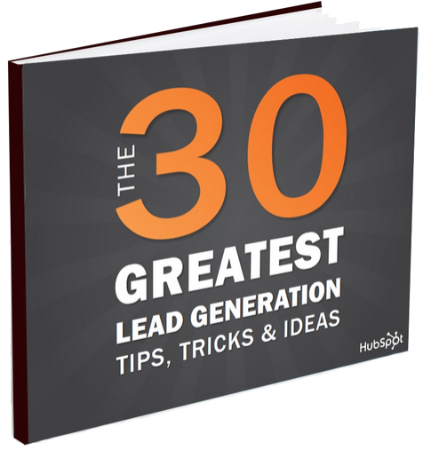 Lead Generations Tips, Tricks & Ideas Guide Mock Up
